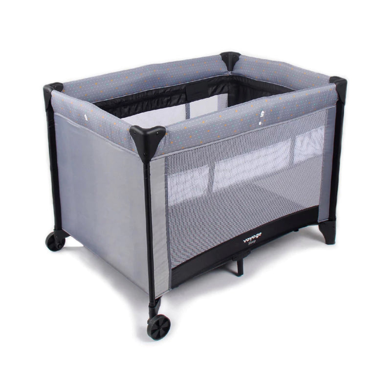Berço Portátil Sleep até 15Kgs Voyage- Cinza