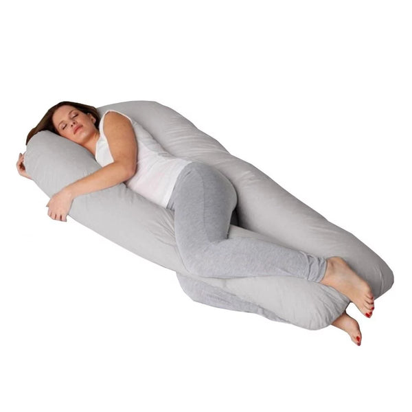 Travesseiro de corpo para Gestante Gravida 1,20x60 micropercal 200 fios