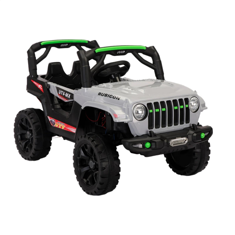 Carrinho Jipe Elétrico De Passeio Infantil Luz E Som Com USB Controle Remoto 12v Motorizado