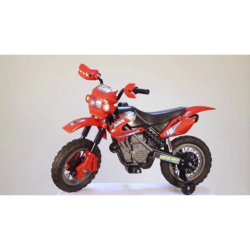 Moto elétrica infantil Vermelha