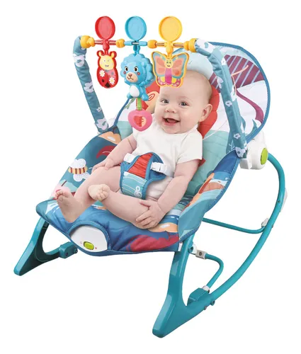Cadeira Bebê de Balanço e Descanso Vibratória Musical Maxi Baby