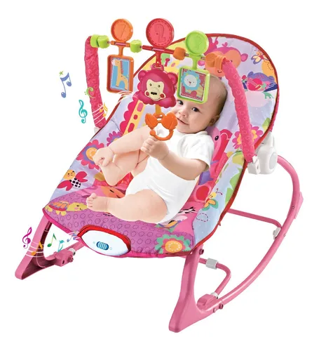 Cadeira Bebê de Balanço e Descanso Vibratória Musical Maxi Baby
