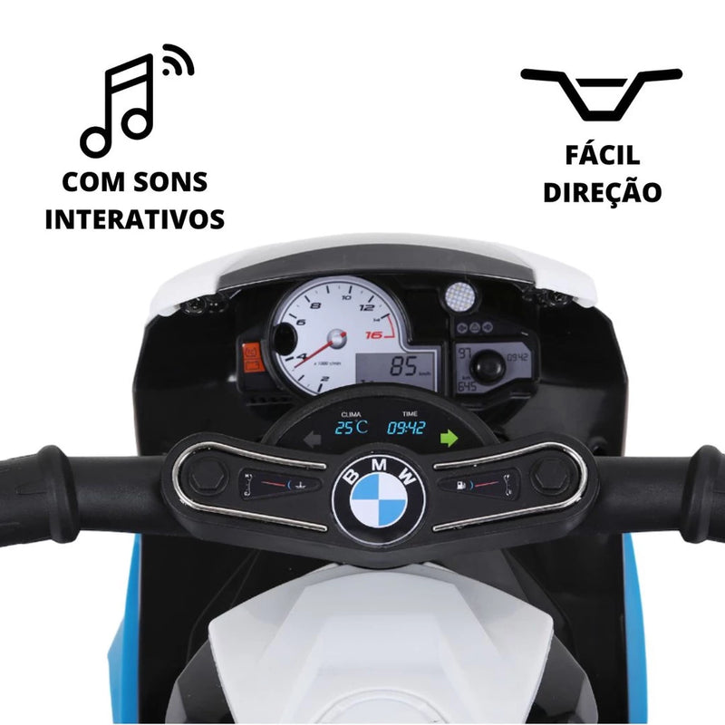 Mini Moto Infantil Elétrica 3